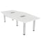Skutchi Designs 45.25 in W, 84 in L, 29 in H, Engineered Wood Top, White H-HEXIR-4684PT-WC-EL - alternate 1